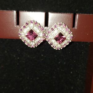 Amethyst Stud earrings